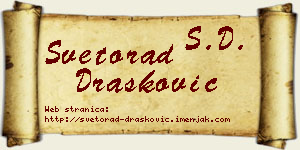 Svetorad Drašković vizit kartica